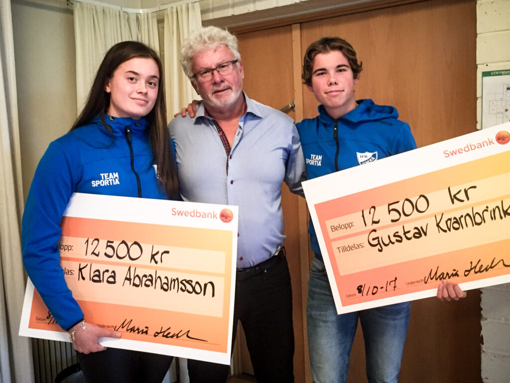 Klara Abrahamsson, Tommy Lundmark och Gustav Kvarnbrink